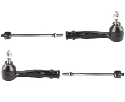Front Left & Right Inner & Outer Tie Rods Assembly Replacement Parts For Jeep Renegade 2015 2016 2017 2018 2019 2020 2021 2022
