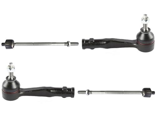 Front Left & Right Inner & Outer Tie Rods Assembly Replacement Parts For Jeep Renegade 2015 2016 2017 2018 2019 2020 2021 2022