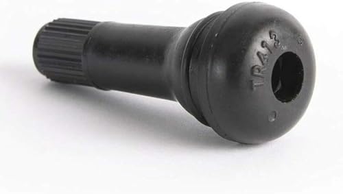 BLACKHORSE-RACING 100PCS TR413 Rubber Snap-in Tire Valve Stem - size: TR413-100pcs