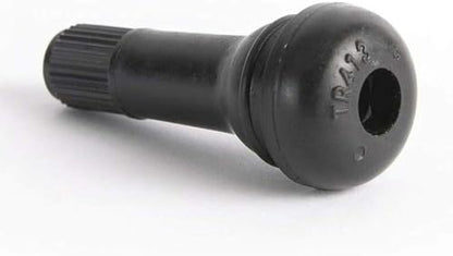 BLACKHORSE-RACING 100PCS TR413 Rubber Snap-in Tire Valve Stem - size: TR413-100pcs