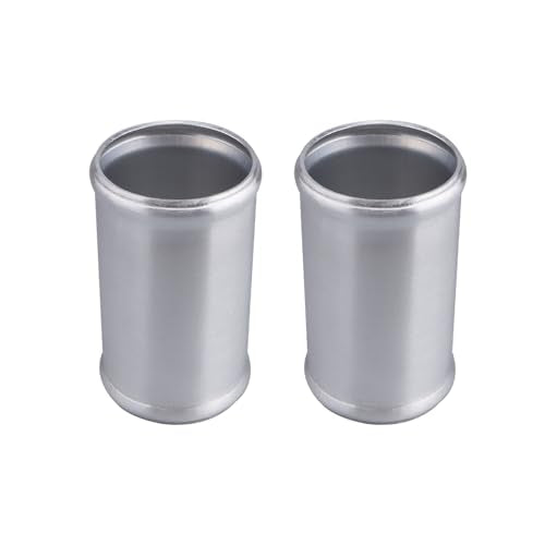 AC PERFORMANCE OD 2.25" Aluminum Tube Hose Joiner 2PCS - size: 2.25" (57mm)