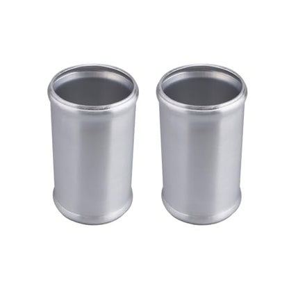 AC PERFORMANCE OD 2.25" Aluminum Tube Hose Joiner 2PCS - size: 2.25" (57mm)