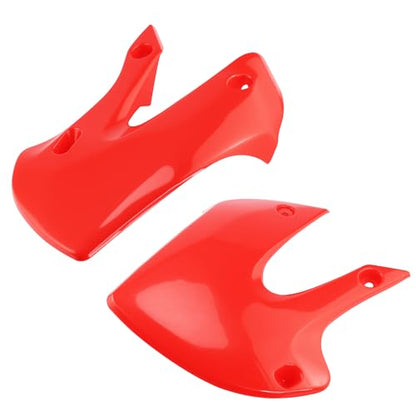 PRO BAT KLX110 Plastic Fender Fairing Body Work Kit - color: White&Red Plastic Fender Kit