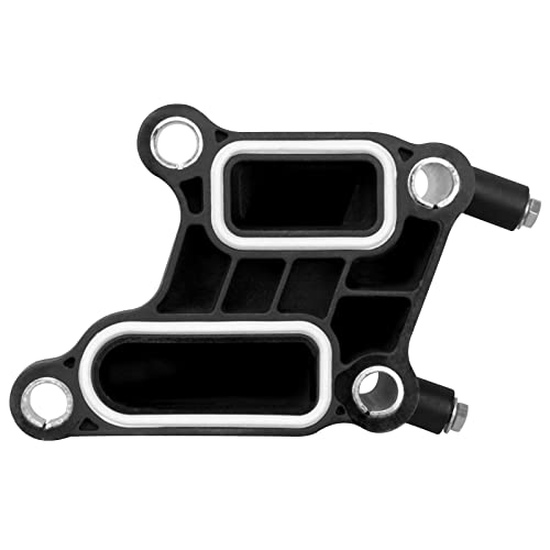IRONTEK 902-301 Coolant Air Bleeder Thermostat Housing for 2005-2010 for Chrysler 300, 1998-2004 Concorde, 2006-2010 for Dodge Charger, 1998-2004 Intrepid, 2005-2008 Magnum, 5017183AB 4792329 6048001 - size: 902-301