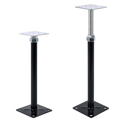 2-Pack Mini Screw Jacks, Floor Straightener, Adjust & Lift Supports, Level Floor Jacks, Post 12" to 16" - size: 12-16 inch