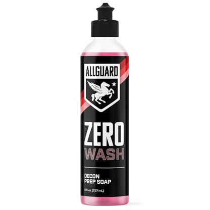 ZERO Wash - Strip Wash & Decontamination Soap - Deep Cleaning Removes Tough Contaminants, Old Car Waxes, & Sealants - Superior Surface Prep Boosts Coating Bond & Strength - Car Shampoo & Wax Remover