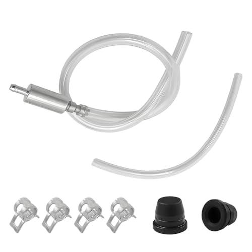Brake Bleeder Hose, One Way Check Valve Clutch Bleeding Tool for Car, with Caps - color: With Caps