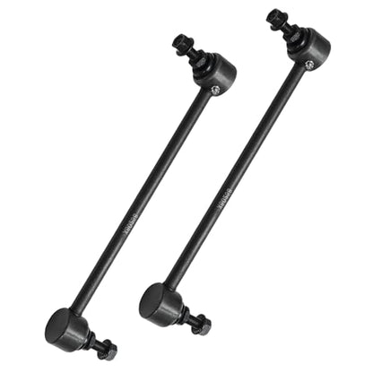 Detroit Axle - 4WD Front Struts Sway Bars for Jeep 2011-2017 Patriot 2 - size: 4QS54397/Sway Kit