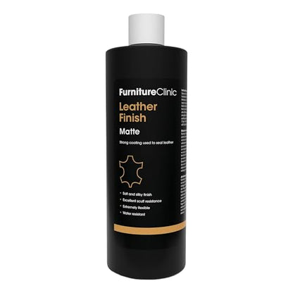 Furniture Clinic Leather Finish, Seal & Protect, Matte - size: 17 oz, style: Matte