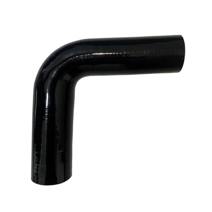 2" to 2.5" 90 Degree Reducer Silicone Elbow Coupler 7" Leg Length - size: ID: 2" to 2.5" (51mm to 63mm)