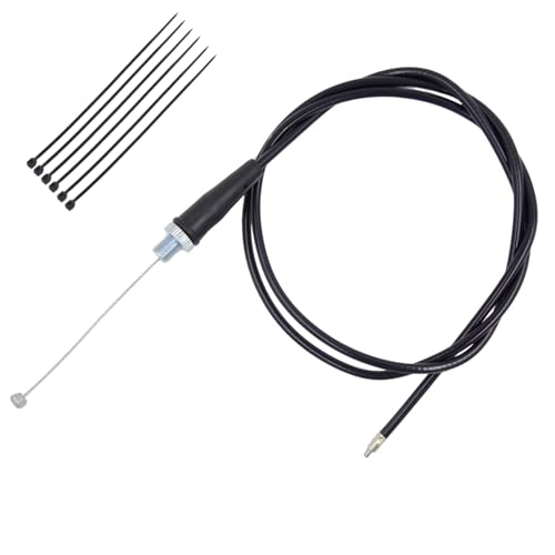 ELIFEPARTS 51inch Throttle Cable: Compatible with 50cc, 80cc, 90cc, 110cc 125cc 140cc 150cc 200cc Dirt Bike, Mini Bike and MB165 196cc 5.5hp MB200 200cc 6.5hp Pit Bike