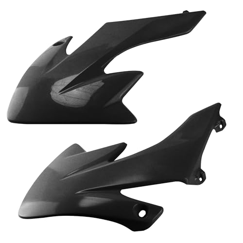 PRO BAT 7 PCs CRF50 Plastic Fender Kit with Fork Suspension Guard Cover - color: Black