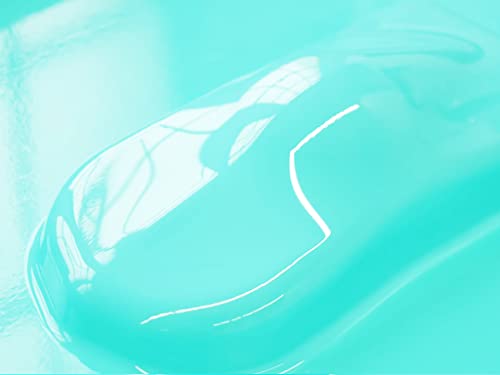 Rwraps Hyper Gloss Vinyl Car Wrap Film Sheet Roll with Air Release Technology - 5ft x 4ft, Turquoise - color: Hyper Gloss Turquoise, size: 5ft x 4ft
