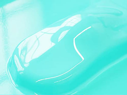 Rwraps Hyper Gloss Vinyl Car Wrap Film Sheet Roll with Air Release Technology - 5ft x 4ft, Turquoise - color: Hyper Gloss Turquoise, size: 5ft x 4ft