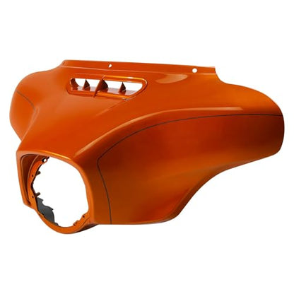 HR3 2015 Amber Whiskey Batwing Outer Fairing Body + Vent Trim Compatible with 2015 Street Glide Special FLHXS - color: Amber Whiskey Special