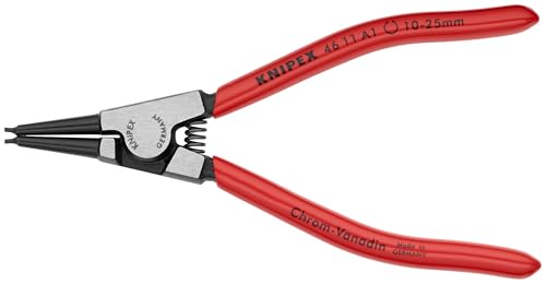 KNIPEX Tools 46 11 A1 External Straight Retaining Ring Pliers 5.75-Inch - size: 5.75 inch