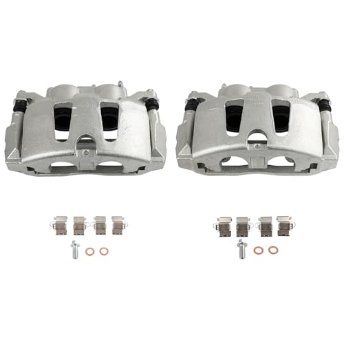 SCITOO 2PCS Front Brake Calipers Assembly w/Bracket For Dodge - size: Front[18B5402A & 18B5403A]