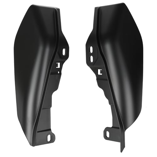 Motorcycle Mid Frame Air Deflectors Heat Shields Kits Fit for Harley Davidson Touring Street Glide Road Glide Electra Glide Road King Ultra Limited Tri Glide CVO 2009-2024 Matte Black - color: Matte Black