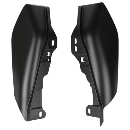 Motorcycle Mid Frame Air Deflectors Heat Shields Kits Fit for Harley Davidson Touring Street Glide Road Glide Electra Glide Road King Ultra Limited Tri Glide CVO 2009-2024 Matte Black - color: Matte Black