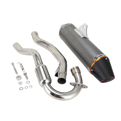 STONEMEN Full Exhaust Muffler System Slip On For CRF150F CRF230F 2003-2013 Titanium