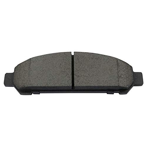 TRQ Front Brake Pad and Rotor Set Ceramic - style: BKA39485