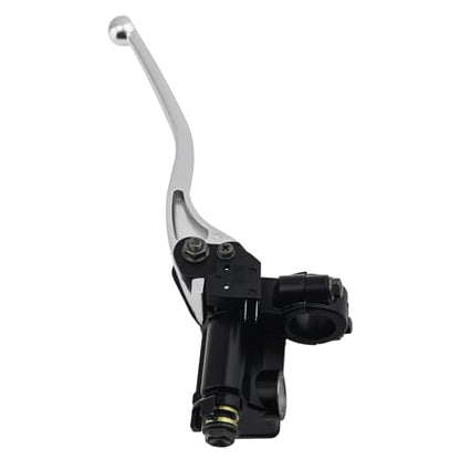 22mm 7/8" Left Hand Brake Master Cylinder Clutch Lever M10 Mirror Hole - style: Left Hand