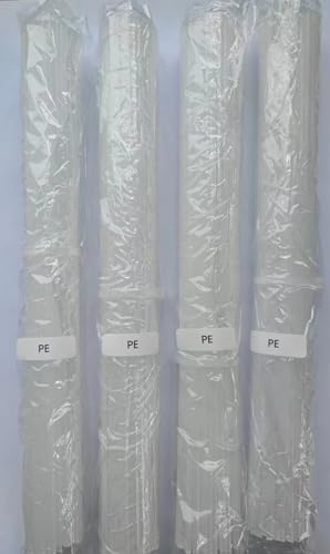 9.8Inch White PE (polyethylene) Plastic Welding Rods for Bumper Fairing Repairs welder gun filler weld sticks car body splits dents damage soldering