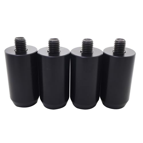 Black 2pcs Motorcycle Crash Bar Guard Ball Engine Guard Collision Protector Lever Head Fit for Harley