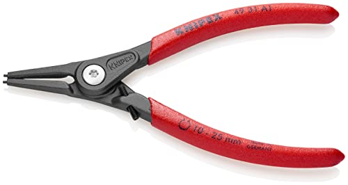 Knipex 49 31 A1 Circlip Pliers for external circlips 10-25mm in grey - size: 140 mm / Ø 10-25 mm