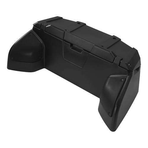 TCT-MOTORPARTS 95L Black ATV Rear Cargo Storage Box & Lounger Seat Trunk - color: 95L
