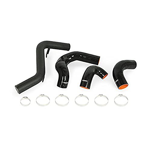 Mishimoto MMICP-FOST-13KWBK Intercooler Pipe Kit Compatible With Ford Focus ST 2013+ Wrinkle Black - color: Wrinkle Black