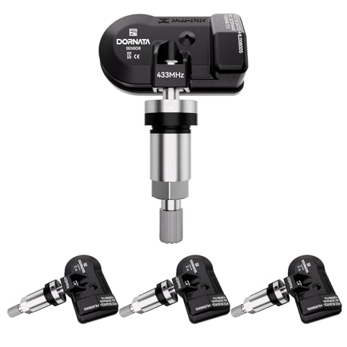 TPMS Sensor,Set of 4 433Mhz GM Tire Pressure Montoring Sensor - size: 4 PCS