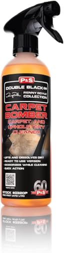 P & S PROFESSIONAL DETAIL PRODUCTS Carpet Bomber – Professional Upholstery Cleaner, Citrus-Based Formula, Removes Grease, Dirt & Odors, Highly Dilutable, Safe for Engines & Wheel Wells - 16 oz - size: 16 Fl Oz (Pack of 1)