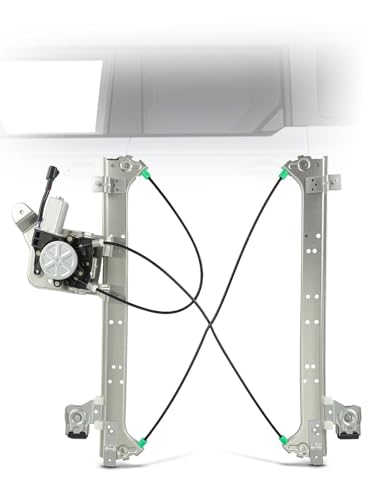YHTAUTO Rear Driver Side Power Window Regulator w/Motor for Chevy, GMC - size: Rear Driver Side