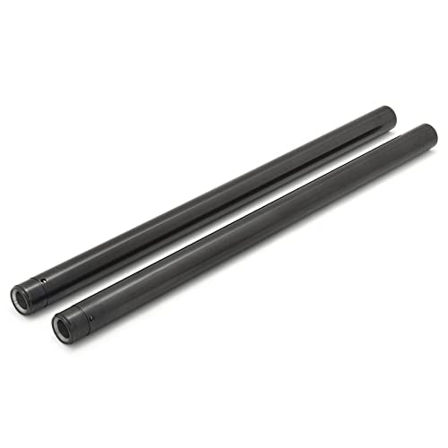 TOFR 39mm Fork Tubes for Harley Sportser XL 45395-09 46218-05 +2" Length - color: Black, size: 26 4/5"