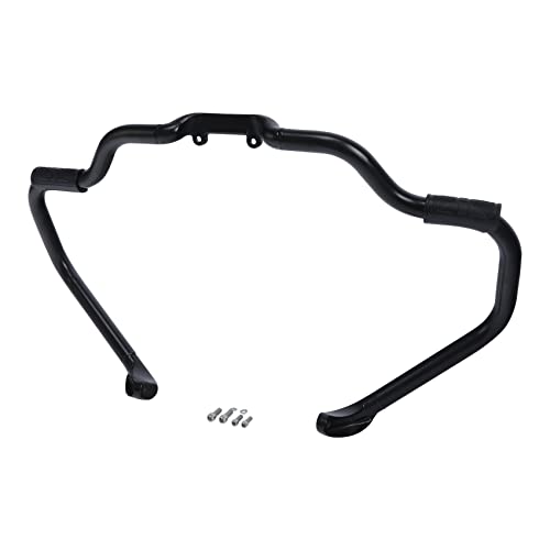 TCT-MOTORPARTS Mustache Engine Guard Highway Crash Bar Fit for Springfield Dark Horse 2016-2025 Roadmaster Classic 17-18 Chieftain Classic Springfield Limited - color: Black Crash Bar