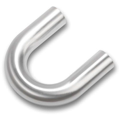 180 Degree Elbow 2 Inch 51mm OD Aluminum Intercooler Pipe Piping Air Intake Tube, 1.5D Radius, Brushed Finish - color: 180 Degree - 1PC, size: OD: 2" (51mm)