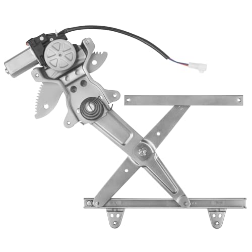 Obaee Window Regulator with Motor Rear Left Driver Side, Replace 741-829