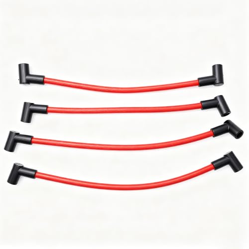 4PCS Marine Spark Plug Wire Set Replacement #18-8839 9-28092 - style: 18-8839