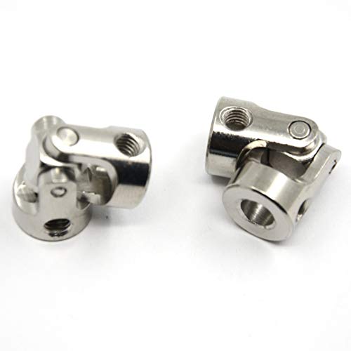 4 Pcs 4mm to 6mm Universal Joint Shaft Coupling for Motor - size: 4-6mm
