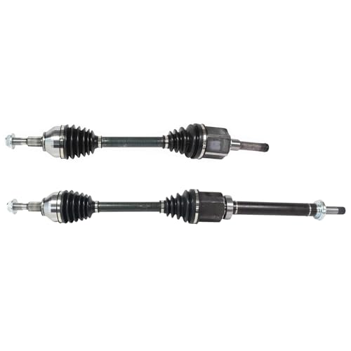 2PCS CV Axle Shaft Assembly Compatible with Ford Edge 2015 2016 2017 2018 Ford Edge 2.0L L4 FWD Front Right Passenger Side CV Joint Shaft NCV11126 NCV11118 - size: B2CVC93-N