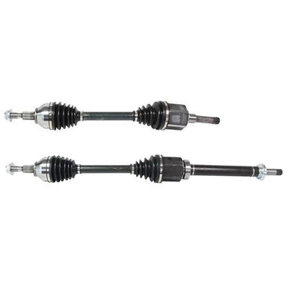 2PCS CV Axle Shaft Assembly Compatible with Ford Edge 2015 2016 2017 2018 Ford Edge 2.0L L4 FWD Front Right Passenger Side CV Joint Shaft NCV11126 NCV11118 - size: B2CVC93-N