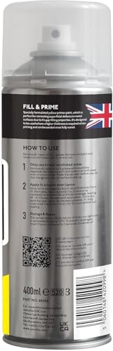 JENOLITE Primer Filler Aerosol, Quick-Drying Multi-Surface, Yellow 1x13.5oz - color: Yellow