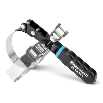 DURATECH Small Swivel Oil Filter Wrench, 5 Gear Adjustment - size: Small (Fits Filters 2-3/4" to 3-1/4"), style: Gear Adjustale