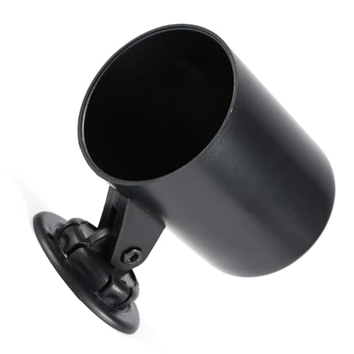 Black Universal Vehicle Car Truck Single Gauge Holder Plastic Vehicle Gauge Mount Pod Cup Mount Suitable for Gauge with Diameter of 52mm/2in