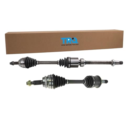 TRQ Front Driver & Passenger Side CV Axle Assembly Set - style: CSA82486
