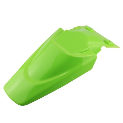 PRO BAT ABS Plastic Fender Fairing Body Work Kit Set - color: White&Green Plastic Fender Kit