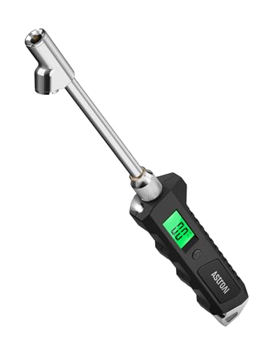 AstroAI Heavy Duty Digital Tire Pressure Gauge 0-230 PSI - size: 1 Pack, style: Long Version