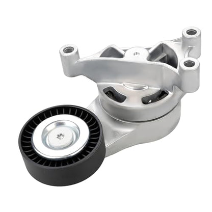 Belt Tensioner Assembly with Pulley Compatible with Audi A3 TT Quattro - size: 06F903315