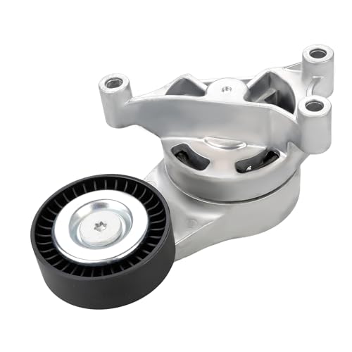 Belt Tensioner Assembly with Pulley Compatible with Audi A3 TT Quattro - size: 06F903315